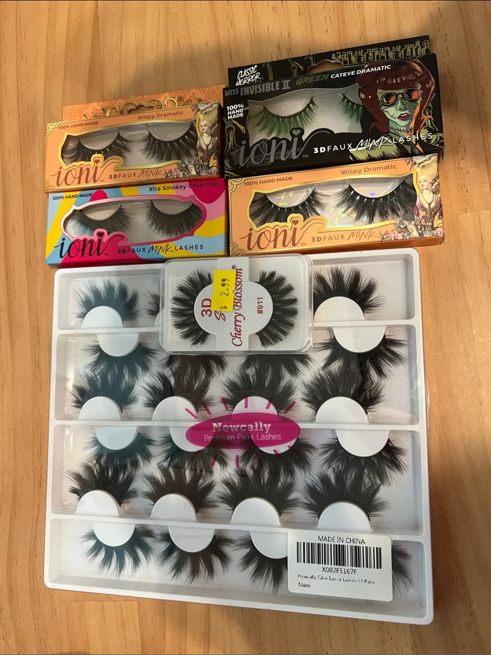 3D Faux Mink False Eyelash bundle